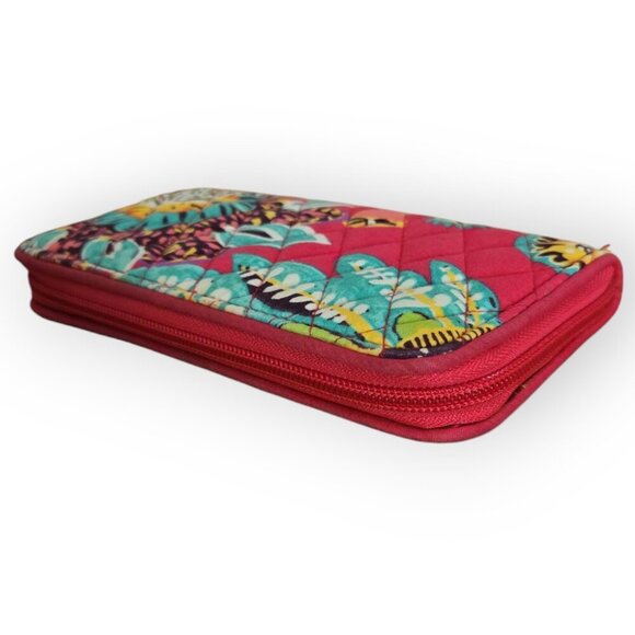 Vera Bradley “Rhumba” Quilted Zip-Around Wallet - Picture 5 of 6